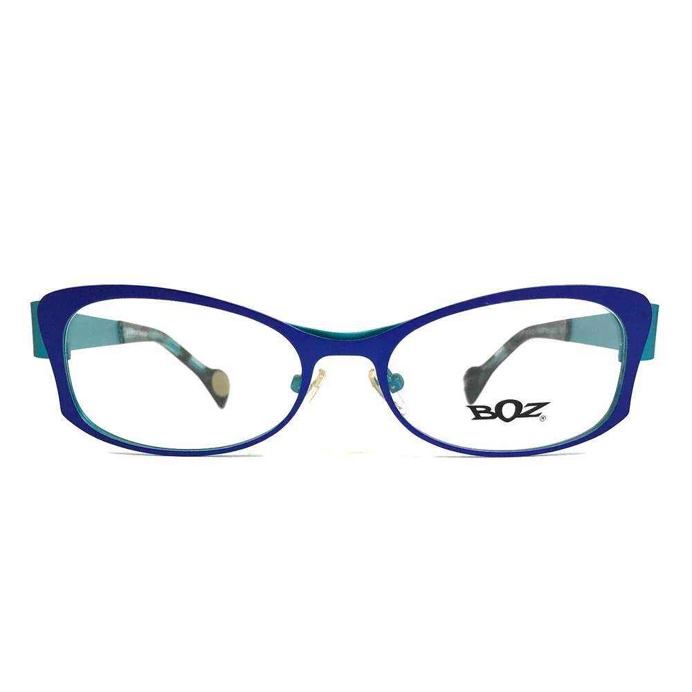 BOZ Eyeglasses Frames WENDY 2545 Electric Blue Blue Cat Eye 52-16.5-135